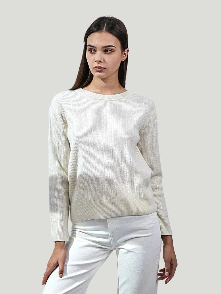 Pissenlit Sequined Cashmere Sweater