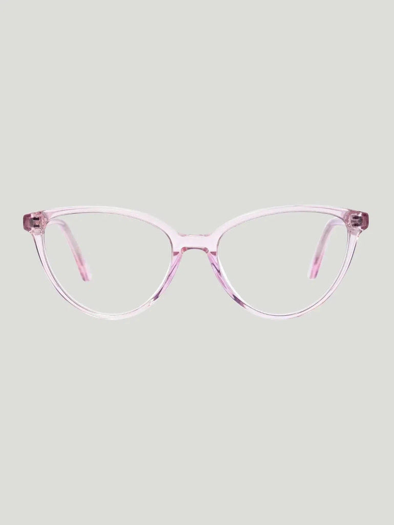 Pixel Eyewear Rose Crystal Luna Glasses