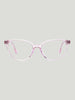 Pixel Eyewear Rose Crystal Luna Glasses