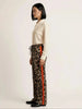 Q2 Leopard Straight Pants