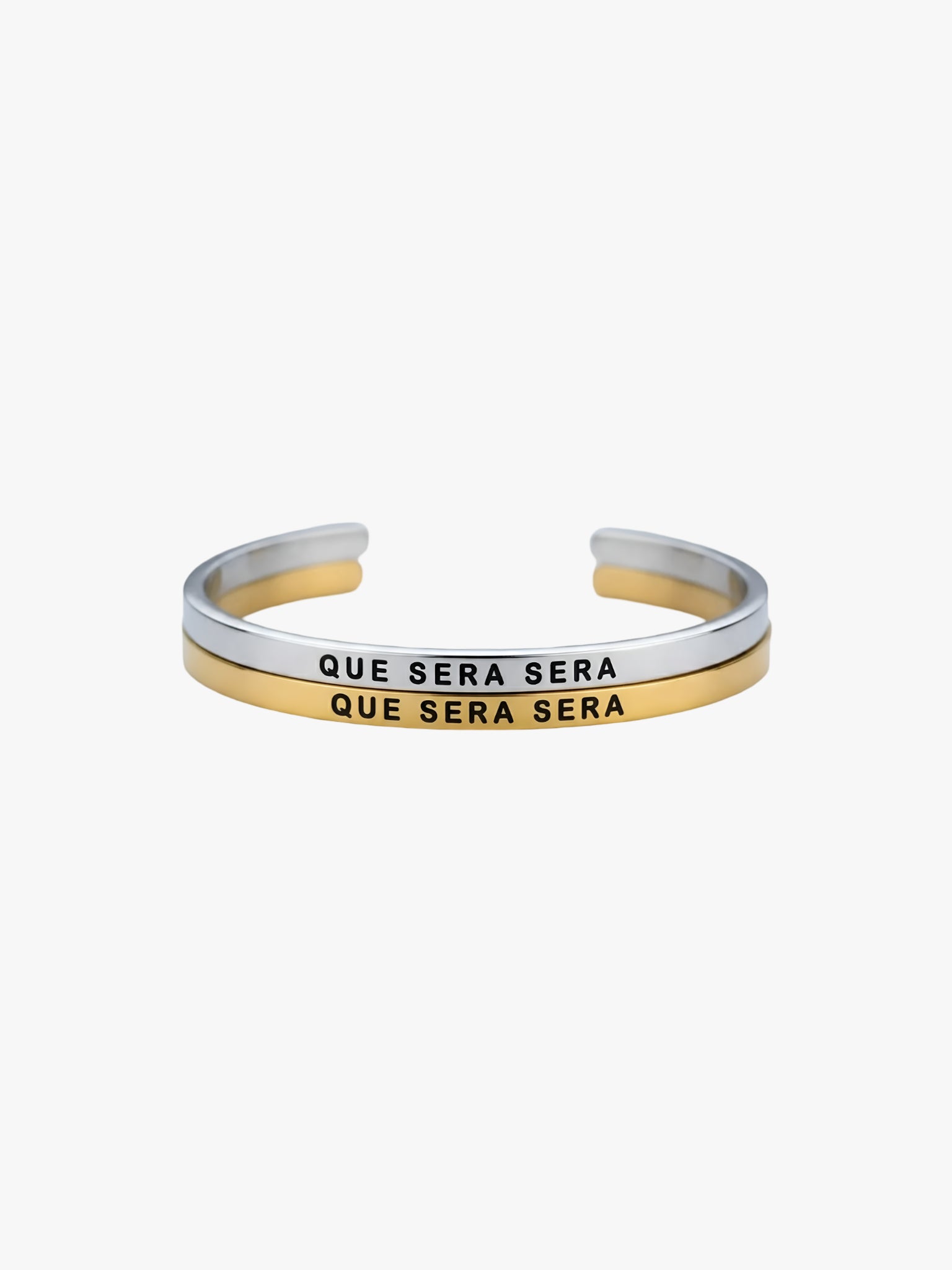 QUE SERA SERA  MantraBand Bracelet - Queen Anna House of Fashion