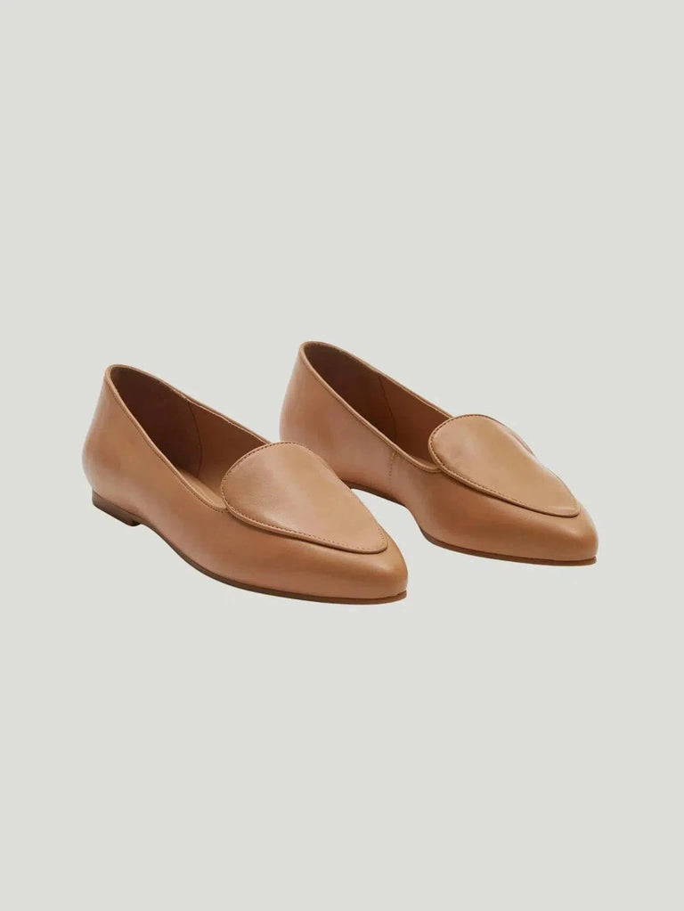 REBECCA ALLEN Nude Loafer - 10.5/Shoes, 10/Shoes, 11/Shoes, 6.5/Shoes, 7.5/Shoes, 7/Shoes, 8.5/Shoes, 8/Shoes, 9.5/Shoes, 9/Shoe - Luxury Women's Fashion at Queen Anna House of Fashion