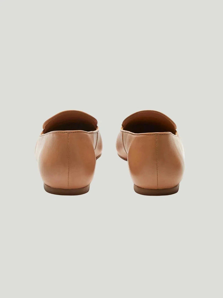REBECCA ALLEN Nude Loafer - 10.5/Shoes, 10/Shoes, 11/Shoes, 6.5/Shoes, 7.5/Shoes, 7/Shoes, 8.5/Shoes, 8/Shoes, 9.5/Shoes, 9/Shoe - Luxury Women's Fashion at Queen Anna House of Fashion