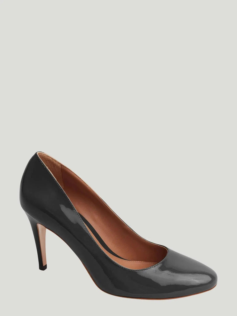 Rebecca Allen New Pump – Sophisticated Black Patent Leather Heels | Queen Anna