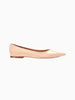 Rebecca Allen Rebecca Allen Nude Skim Ballet Patent Leather Ballet Flat in NUDE IV (tan) - Shoes | Queen Anna House of Fashion Women's Luxury Fashion