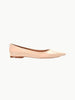 Rebecca Allen Rebecca Allen Nude Skim Ballet Patent Leather Ballet Flat in NUDE I (brown) - Shoes | Queen Anna House of Fashion Women's Luxury Fashion