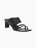 Rebecca Allen Rebecca Allen Square Toe Heeled Mules in Black - Shoes | Queen Anna House of Fashion Women's Luxury Fashion