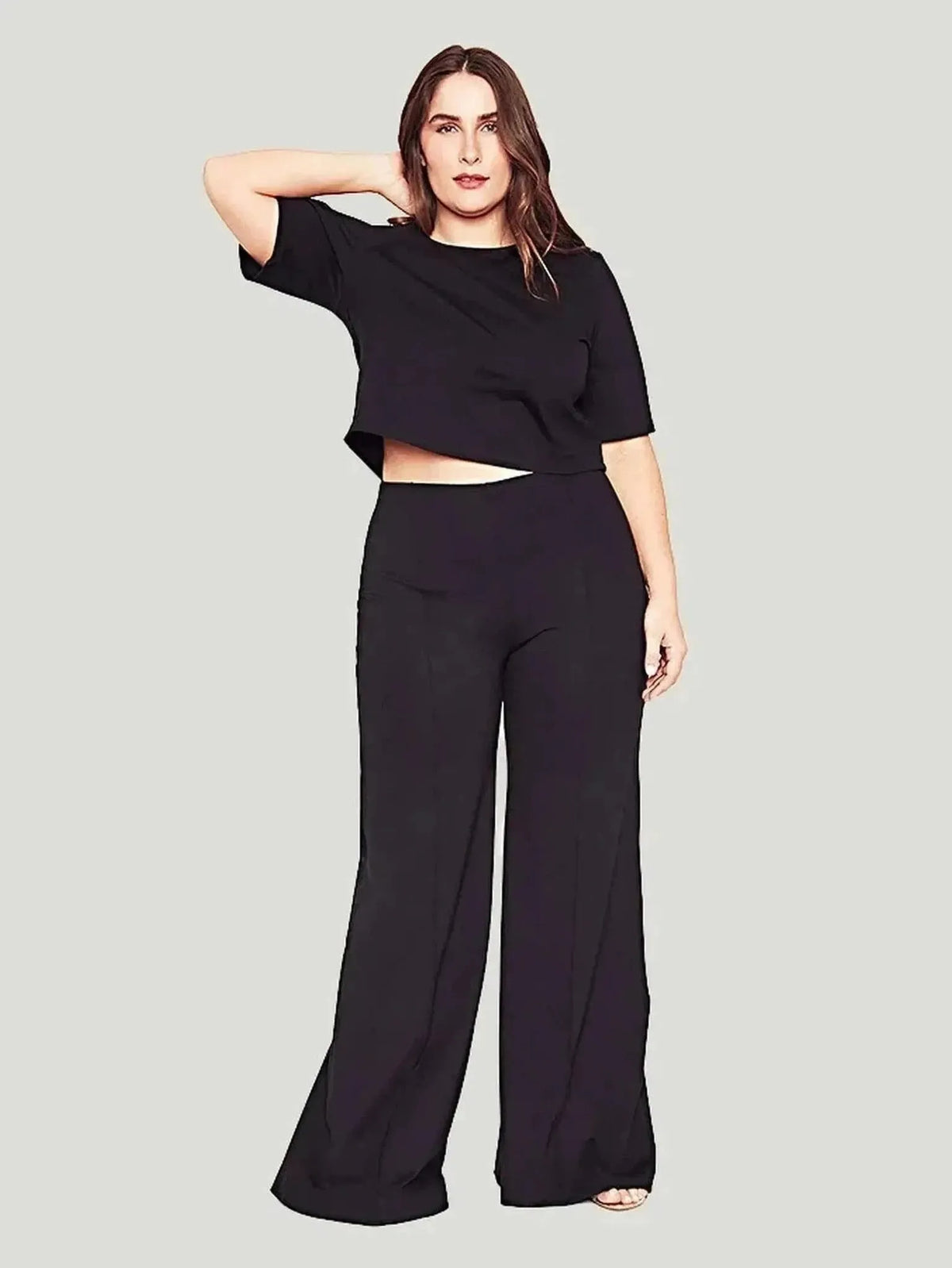 Ripley Rader Plus Size Wide Leg Pants by Ripley Rader Exclusive