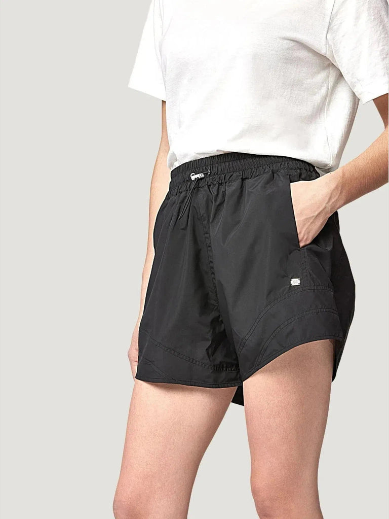 SOIA & KYO Noa Shorts - AAPI Owned Brand, BIPOC Brand, Black, Bottoms, Eco-Conscious Brand, l, Lavender, m, New Arrivals, s, - Luxury Women's Fashion at Queen Anna House of Fashion