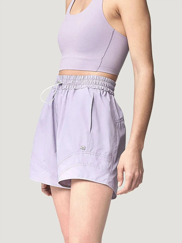 SOIA & KYO Noa Shorts - AAPI Owned Brand, BIPOC Brand, Black, Bottoms, Eco-Conscious Brand, l, Lavender, m, New Arrivals, s, - Luxury Women's Fashion at Queen Anna House of Fashion