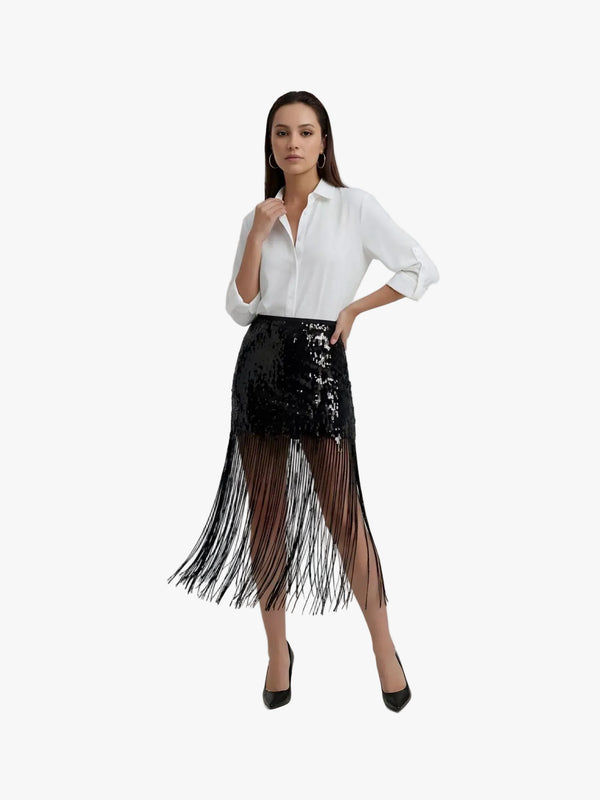 Sequin_Skirt_7d5794f6-42c5-463f-a14e-2ae71f5c5fd5 | Queen Anna House of Fashion Women's Luxury Fashion