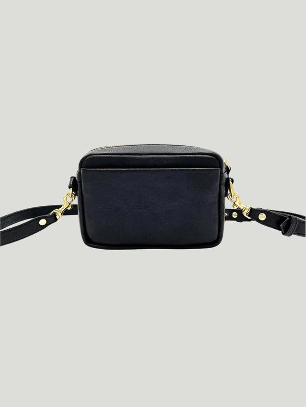 TAH Bags Concert Mini - Accessories, BIPOC Brand, Black, Clutch, Crossbody, F/W'22, Handbags, Leather, New Arrivals, Whiskey - Luxury Women's Fashion at Queen Anna House of Fashion