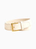 TAH Bags TAH Bags Leather Belts in Cream - Accessories | Queen Anna House of Fashion Women's Luxury Fashion
