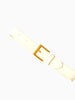 TAH Bags TAH Bags Leather Belts in Cream - Accessories | Queen Anna House of Fashion Women's Luxury Fashion