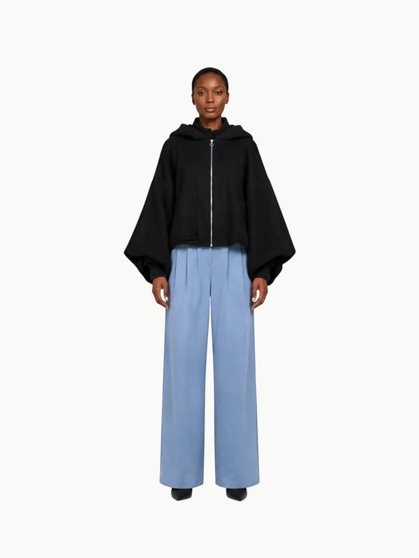 THE LNK THE LNK Short Bouclé Jacket in Black - Outerwear | Queen Anna House of Fashion Women's Luxury Fashion