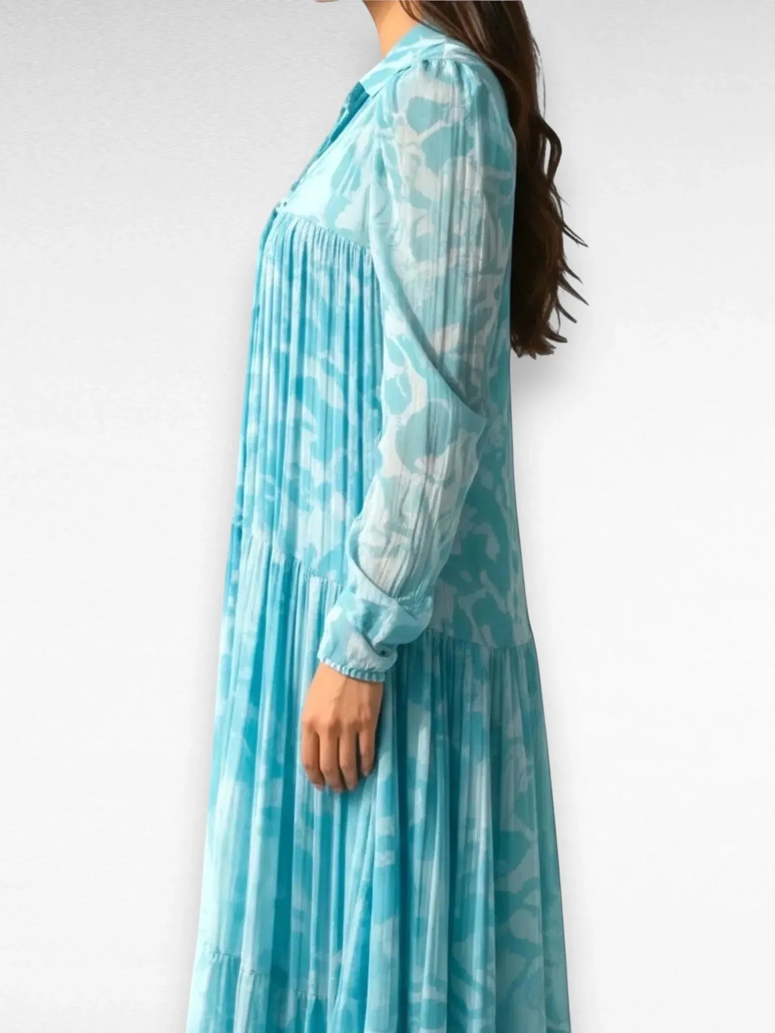 THE LNK THE LNK Tal Tiered Maxi Dress in XS - Dress | Queen Anna House of Fashion Women's Luxury Fashion