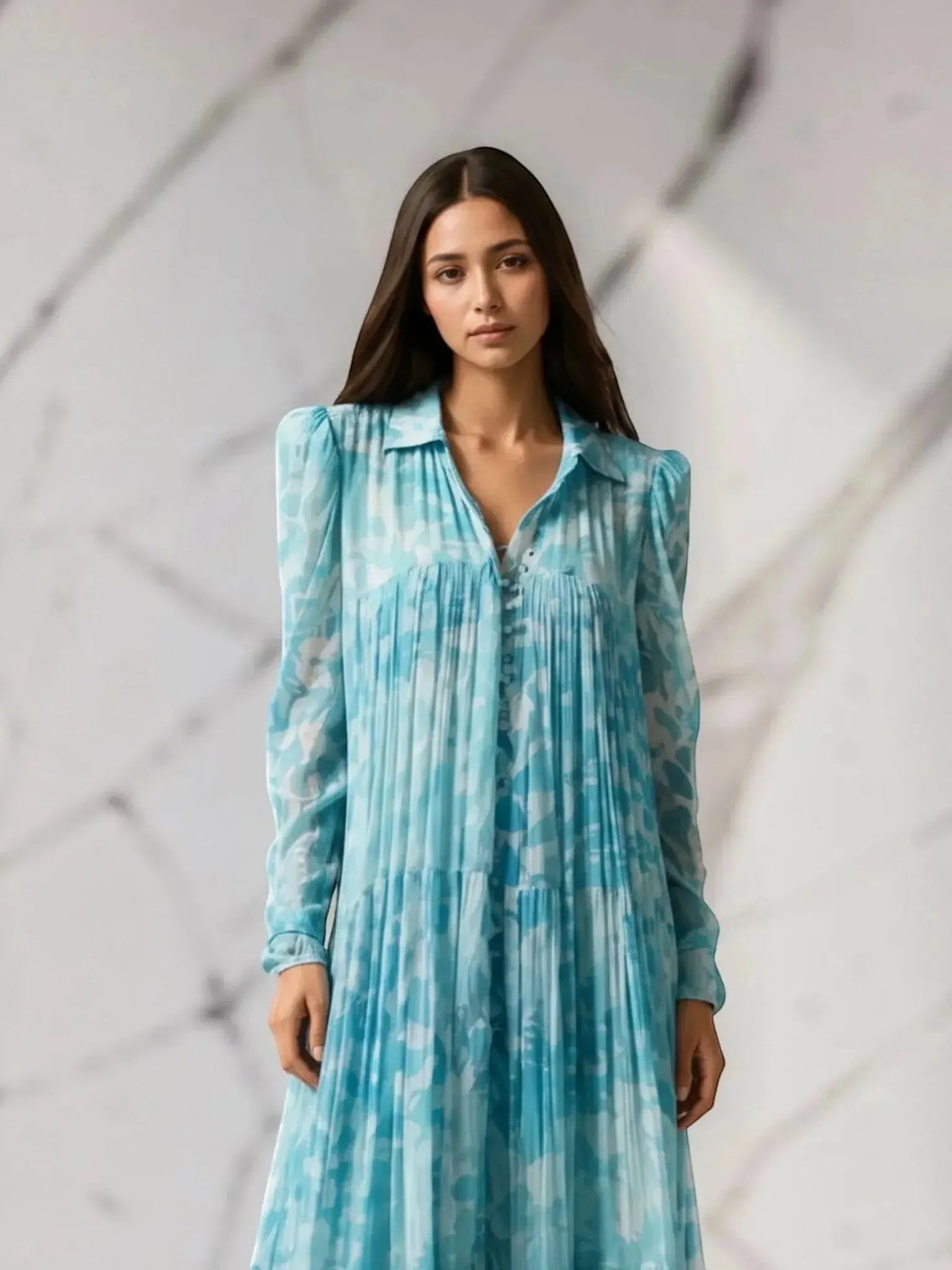 THE LNK THE LNK Tal Tiered Maxi Dress in XS - Dress | Queen Anna House of Fashion Women's Luxury Fashion