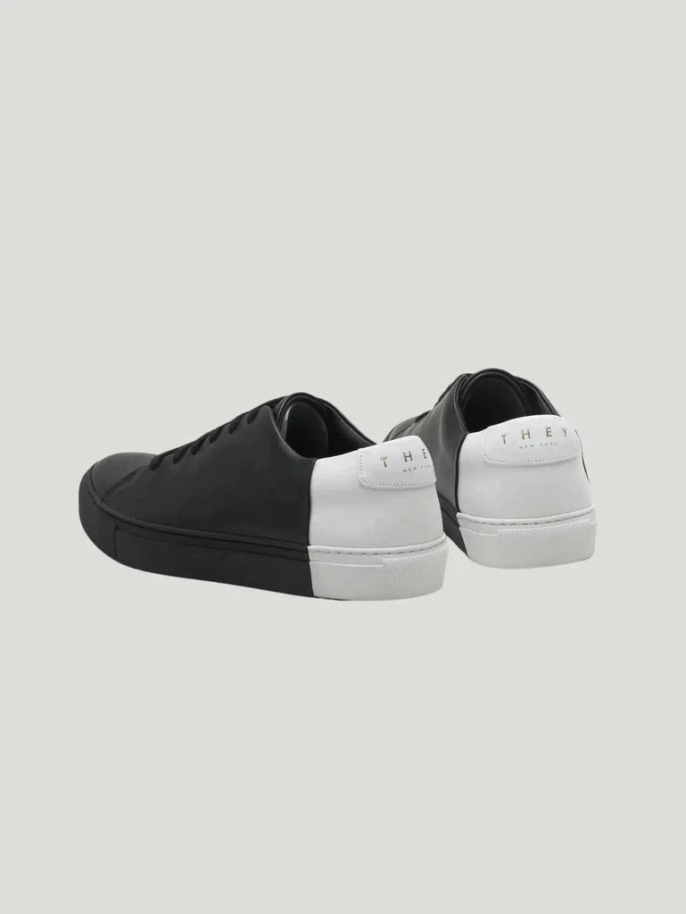 THEY Two Tone Low Sneakers