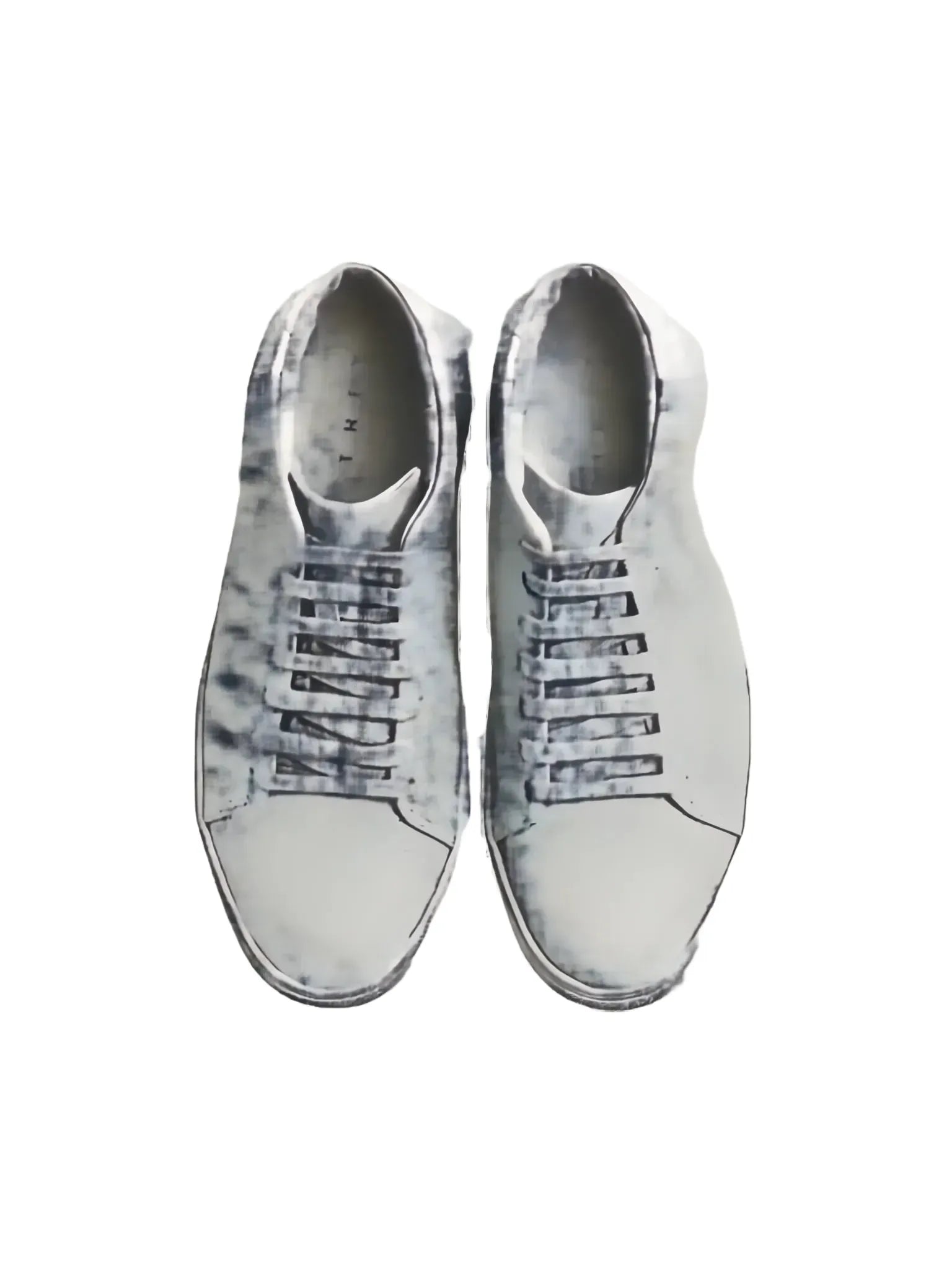 THEY Two Tone Mid Top Sneakers-THEY Two-Queen Anna House of Fashion