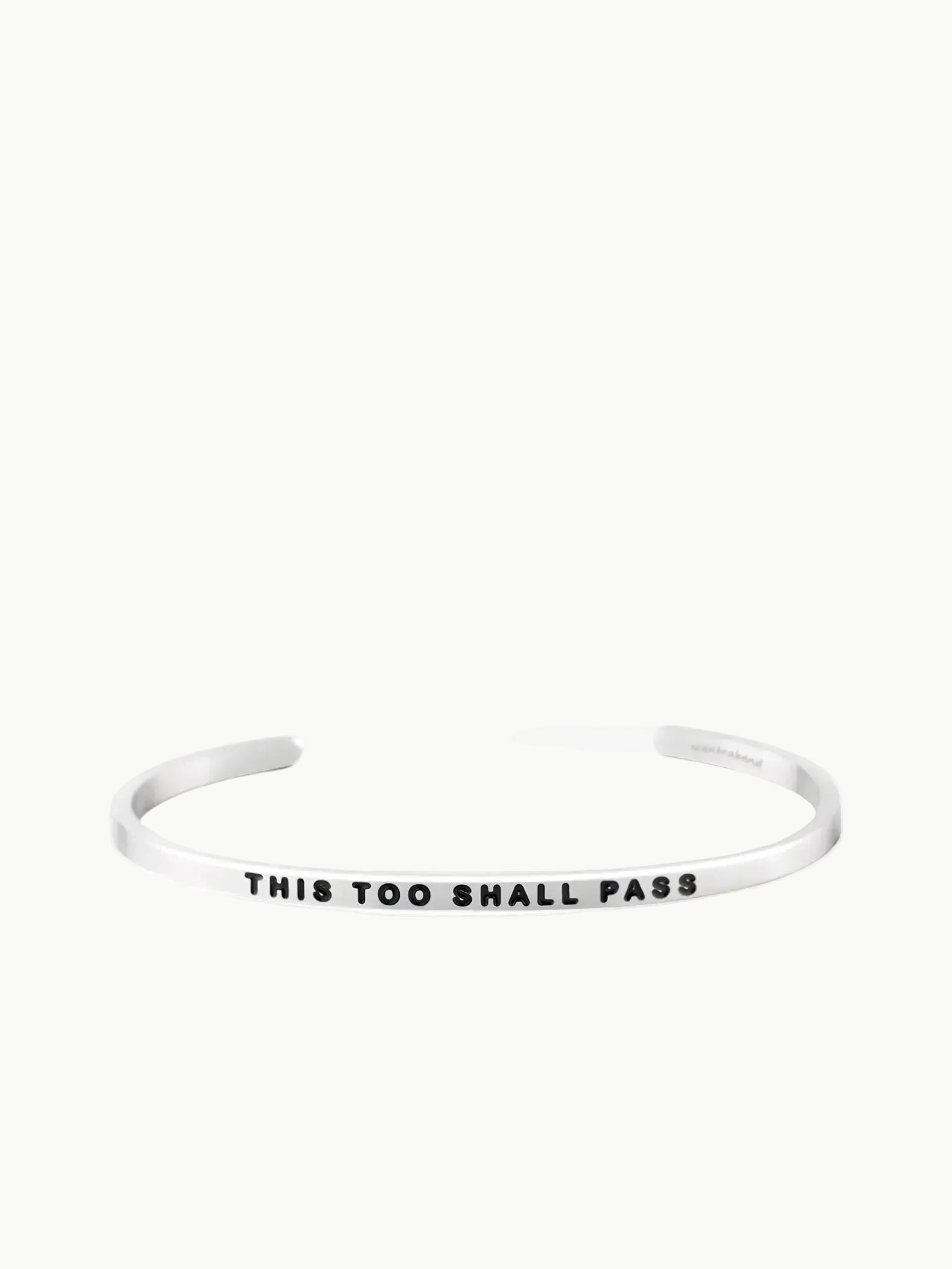 MantraBand THIS TOO SHALL PASS MantraBand Bracelet in Silver - Jewelry | Queen Anna House of Fashion Women's Luxury Fashion