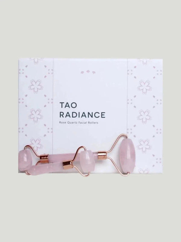 Tao Radiance Sakura Rose Quartz Roller Gift Set