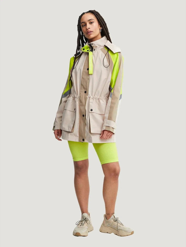 The Jogg Concept Basti Parka Coat - AAPI Owned Brand, BIPOC Brand, Cream, Eco-Conscious Brand, Everyday Wear, Jackets, Khaki, l, m, Mult - Luxury Women's Fashion at Queen Anna House of Fashion