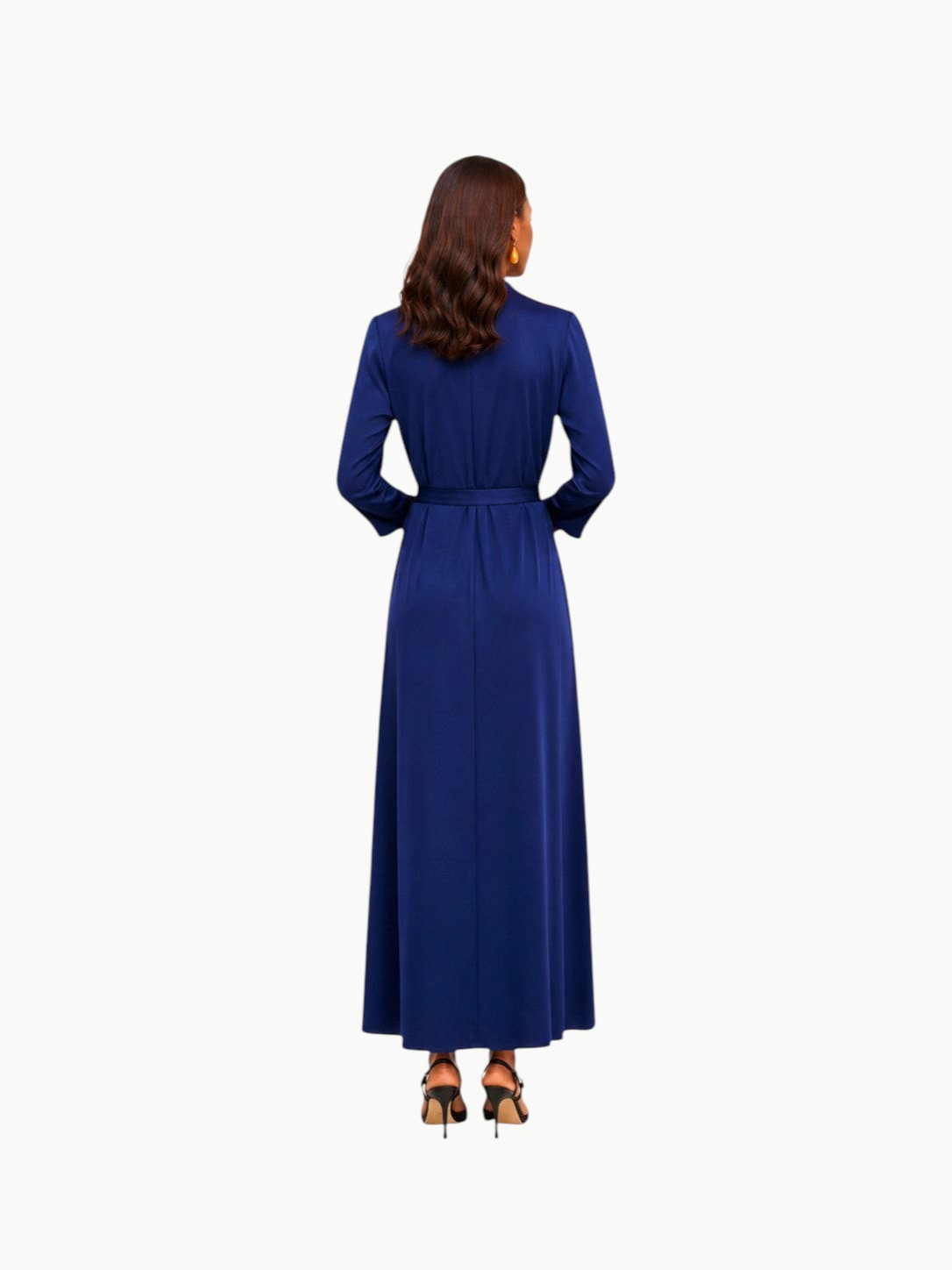 Touché Privé Touché Privé Satin Cowl Neck Dress in Fuchsia Pink - Dress | Queen Anna House of Fashion Women's Luxury Fashion