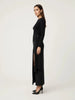 Touché Privé Touché Privé Gold Studded Maxi Skirt in Black - Bottom | Queen Anna House of Fashion Women's Luxury Fashion