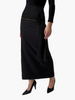 Touché Privé Touché Privé Gold Studded Maxi Skirt in Black - Bottom | Queen Anna House of Fashion Women's Luxury Fashion
