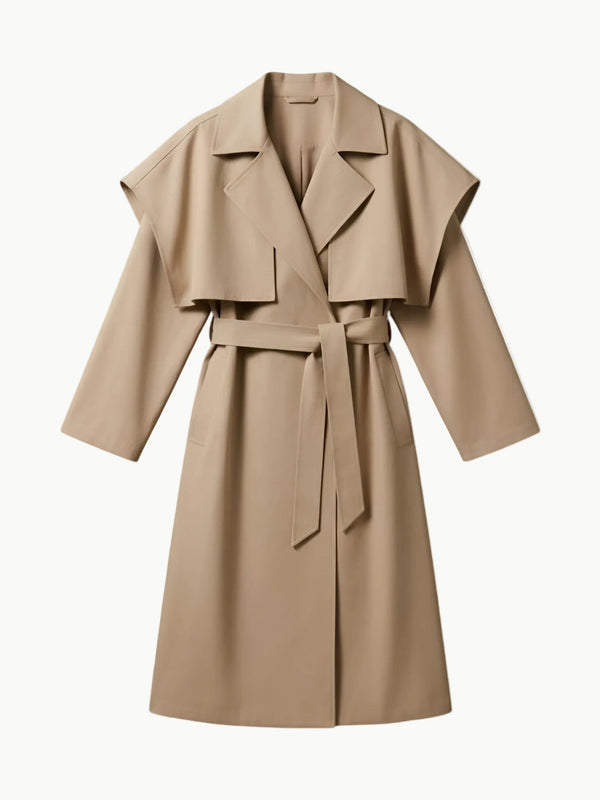 Touché Touché Privé Oversized Trench Coat in One size - Outerwear | Queen Anna House of Fashion Women's Luxury Fashion
