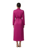 Touché Privé Touché Privé Satin Cowl Neck Dress in Fuchsia Pink - Dress | Queen Anna House of Fashion Women's Luxury Fashion