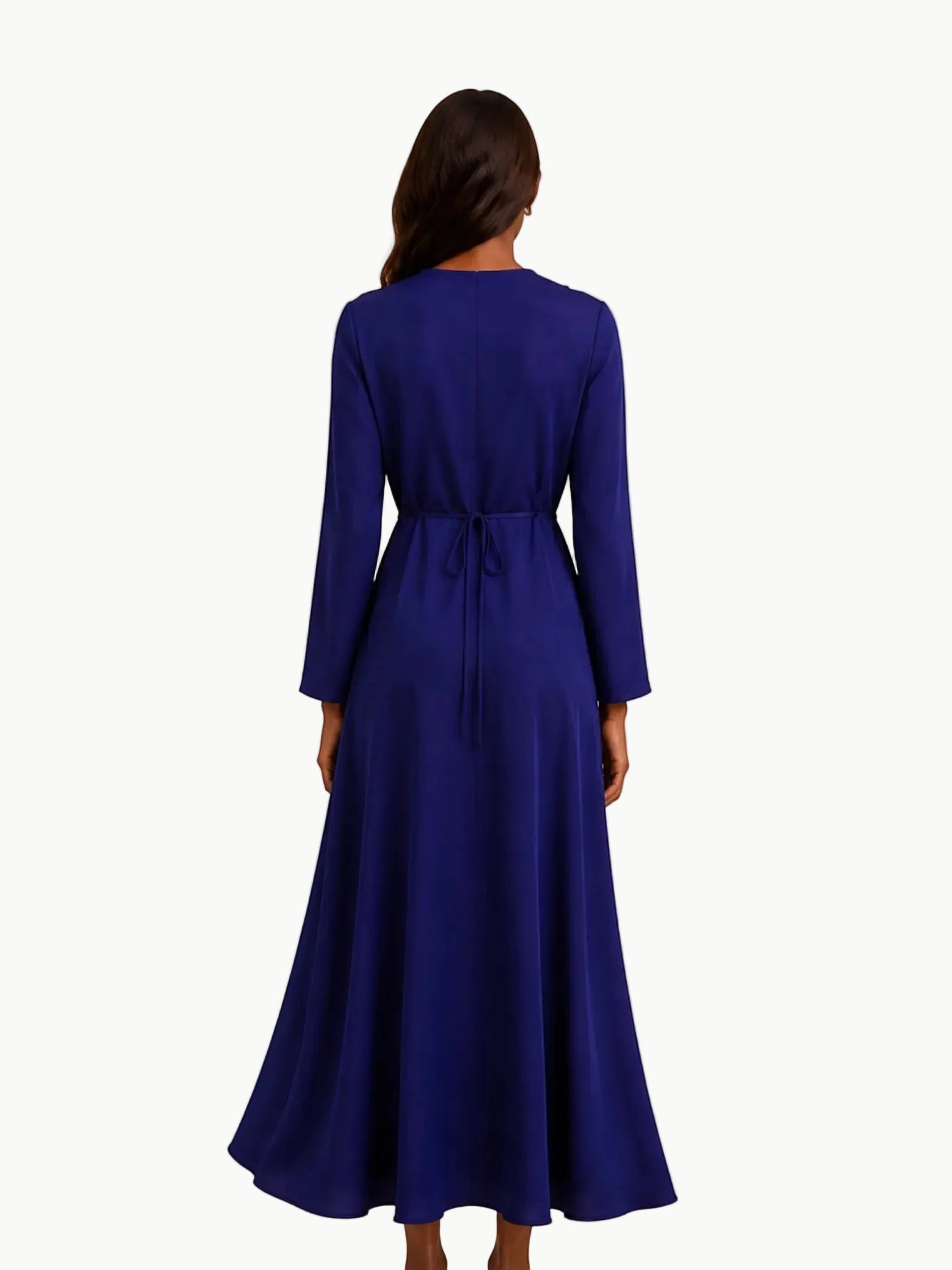 Touché Privé Touché Privé Satin Cowl Neck Dress in Fuchsia Pink - Dress | Queen Anna House of Fashion Women's Luxury Fashion