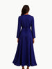 Touché Privé Touché Privé Satin Cowl Neck Dress in Fuchsia Pink - Dress | Queen Anna House of Fashion Women's Luxury Fashion