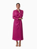 Touché Privé Touché Privé Satin Cowl Neck Dress in Fuchsia Pink - Dress | Queen Anna House of Fashion Women's Luxury Fashion