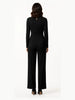 Touché Privé Touché Privé Wrap Front Black Jumpsuit in Black - Bottom | Queen Anna House of Fashion Women's Luxury Fashion