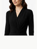 Touché Privé Touché Privé Wrap Front Black Jumpsuit in Black - Bottom | Queen Anna House of Fashion Women's Luxury Fashion