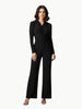 Touché Privé Touché Privé Wrap Front Black Jumpsuit in Black - Bottom | Queen Anna House of Fashion Women's Luxury Fashion