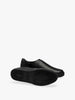 UTILITARIAN UTILITARIAN Minimalist Leather Slip On Sneakers in Black - Shoes | Queen Anna House of Fashion Women's Luxury Fashion
