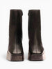 UTILITARIAN UTILITARIAN Nous Wooden Platform Boot in Black - Shoes | Queen Anna House of Fashion Women's Luxury Fashion