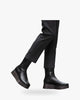UTILITARIAN Nous Wooden Platform Boot - Queen Anna House of Fashion