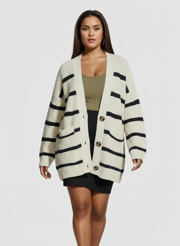 Universal Standard Universal Standard Better Than Wool Cardigan in Fuchsia Pink - Top | Queen Anna House of Fashion Women's Luxury Fashion