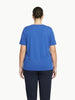 Universal Standard Universal Standard Short Sleeve V Neck Tee in Blue - Top | Queen Anna House of Fashion Women's Luxury Fashion
