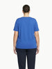 Universal Standard Universal Standard Short Sleeve V Neck Tee in Blue - Top | Queen Anna House of Fashion Women's Luxury Fashion