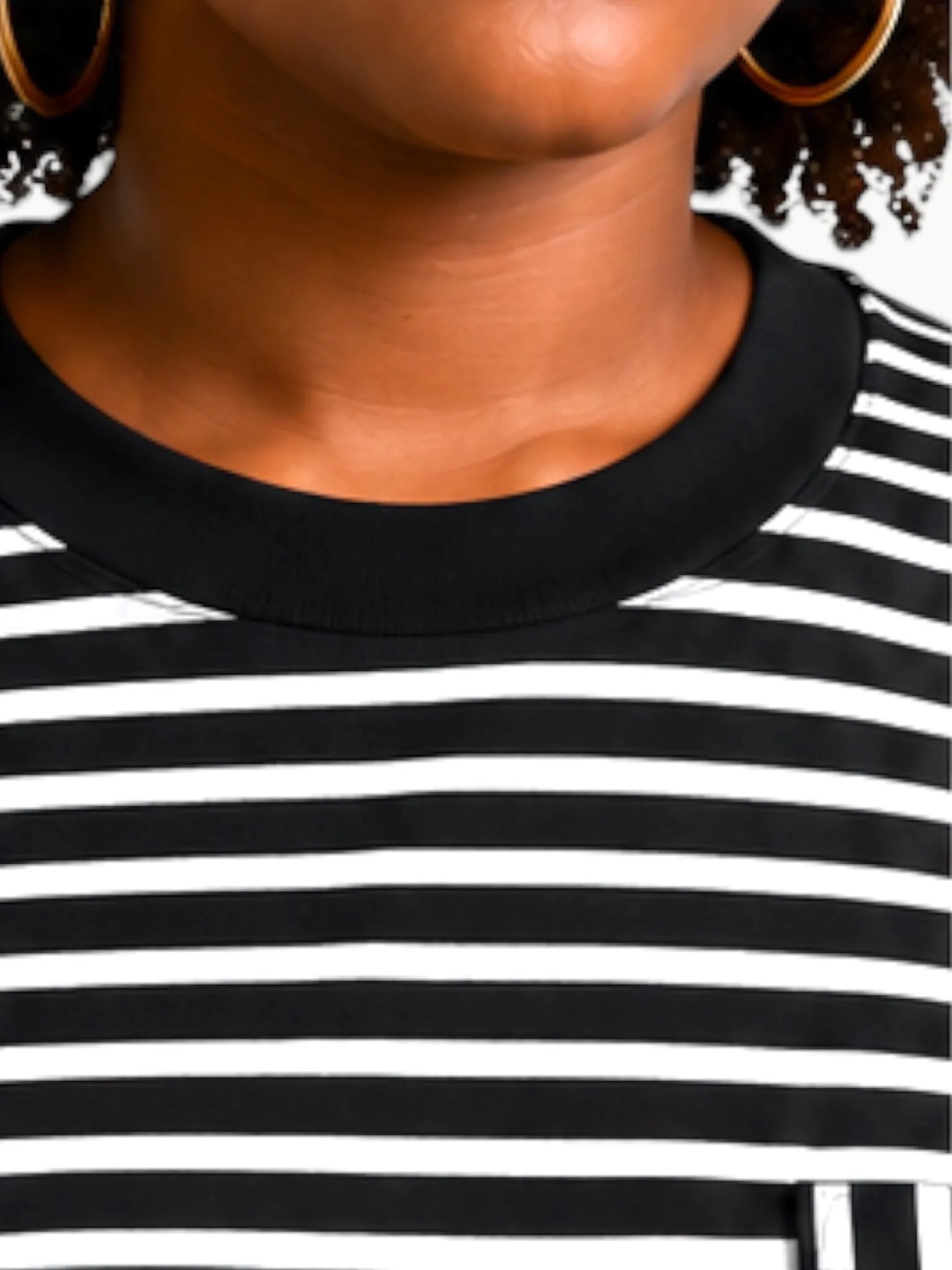 Universal Standard Universal Standard Breton Stripe Garcon Tee in 0-2 (4XS) - Top | Queen Anna House of Fashion Women's Luxury Fashion