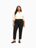 Universal Standard Universal Standard Cotton Stretch Twill Chino Pants in Black - Bottom | Queen Anna House of Fashion Women's Luxury Fashion