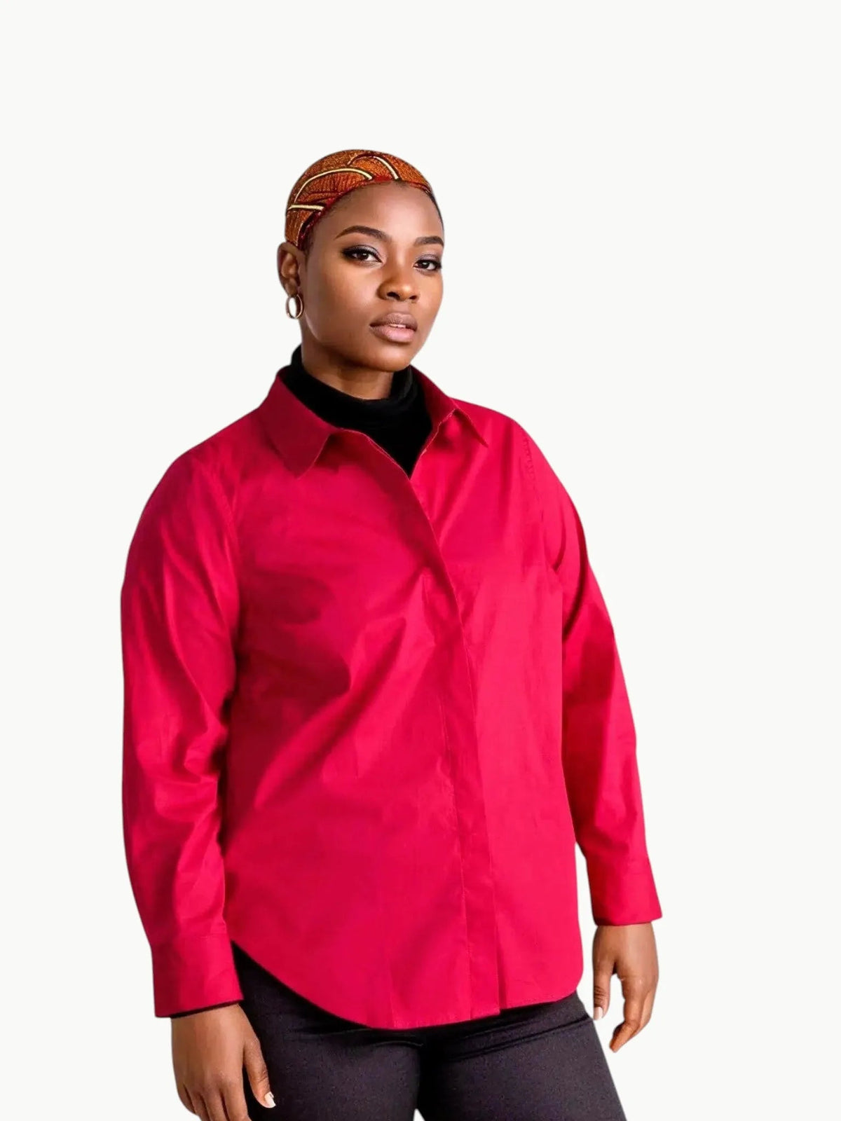Universal Standard Universal Standard Elbe Stretch Poplin Shirt in 2-4 (3XS) - Top | Queen Anna House of Fashion Women's Luxury Fashion