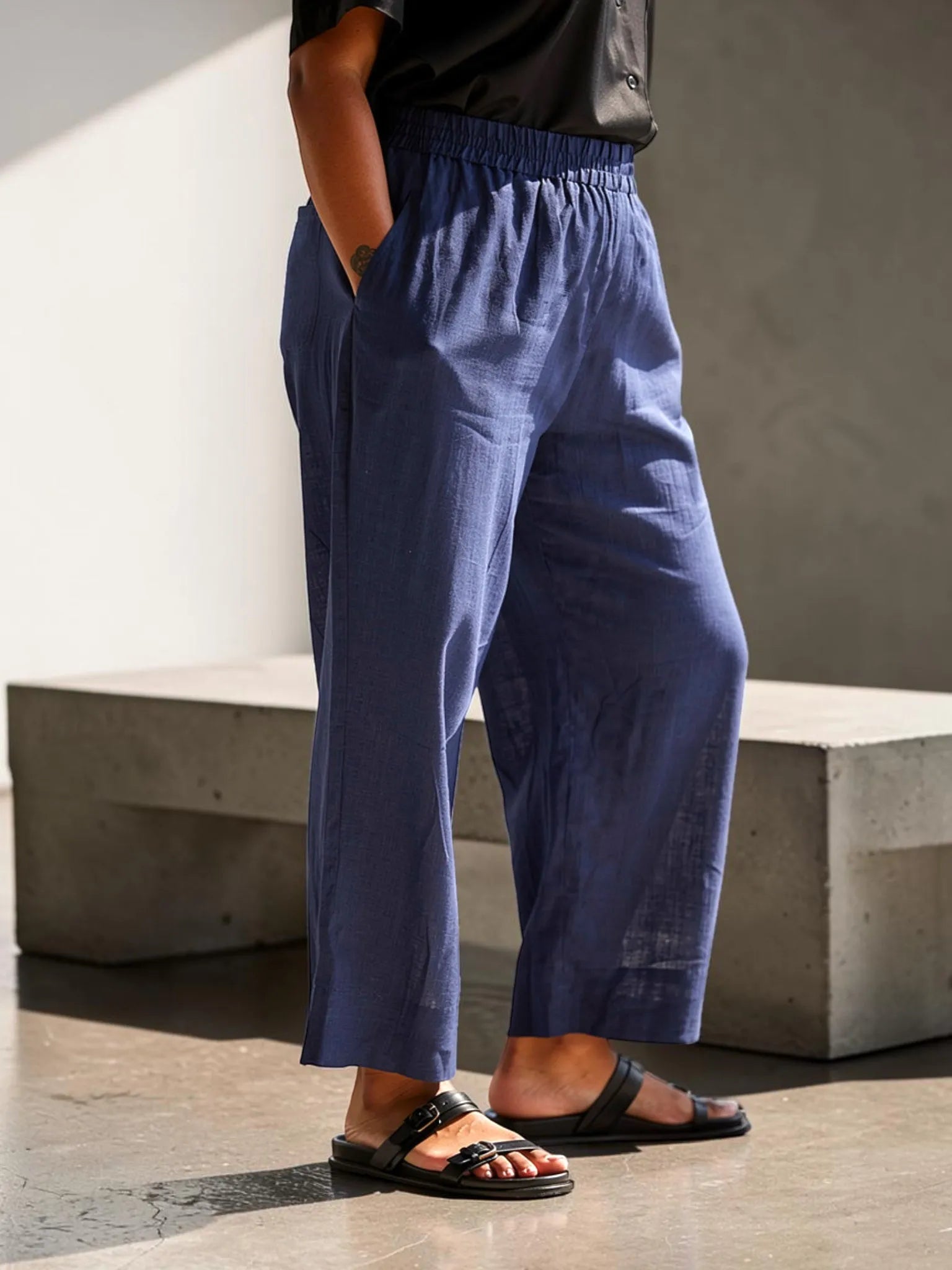 Universal Standard Universal Standard Iris Linen Pants in 2-4 (3XS) - Bottom | Queen Anna House of Fashion Women's Luxury Fashion