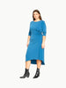 Universal Standard Universal Standard Jersey Cinched Dress in Blue - Dress | Queen Anna House of Fashion Women's Luxury Fashion