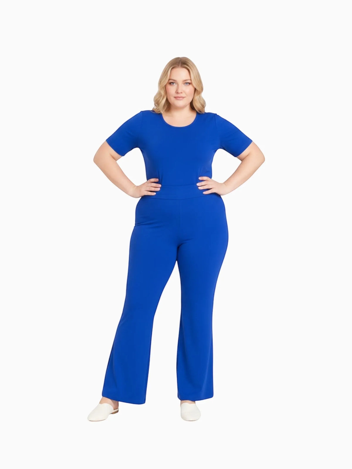 Universal Standard Universal Standard Mola Pant in Blue - Bottom | Queen Anna House of Fashion Women's Luxury Fashion