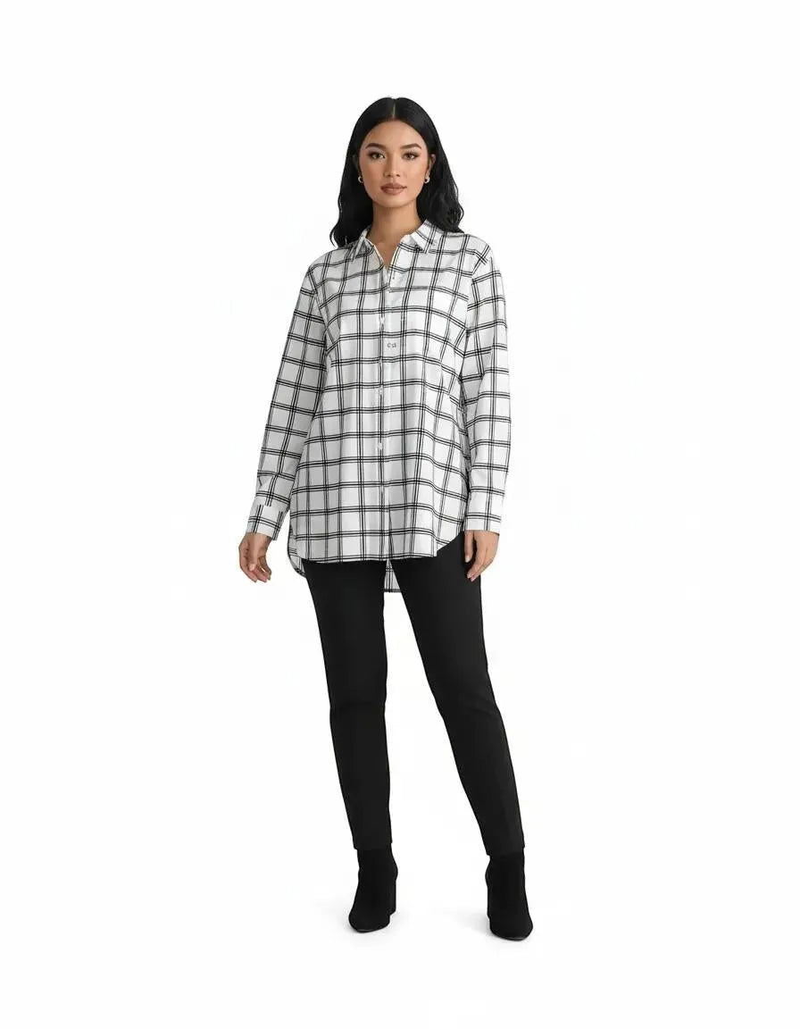 Universal Standard Universal Standard Poplin Shirt in 2-4 (3XS) - Top | Queen Anna House of Fashion Women's Luxury Fashion